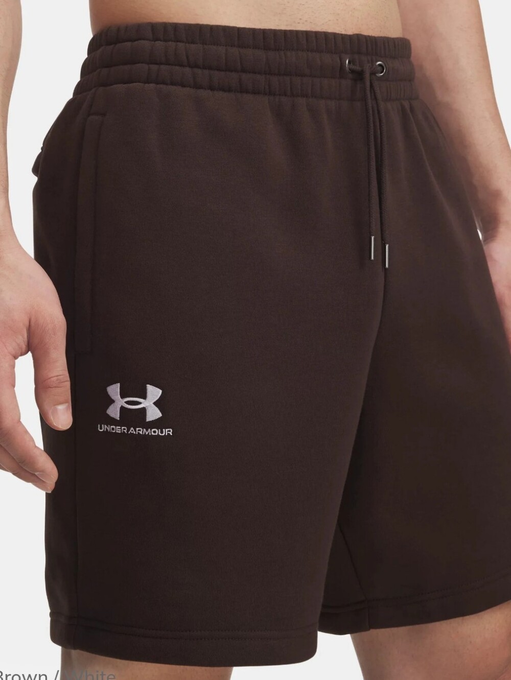 Under Armour Icon Fleece Shorts ~ Kona Brown 1380377-246 | Men's: L *NWT